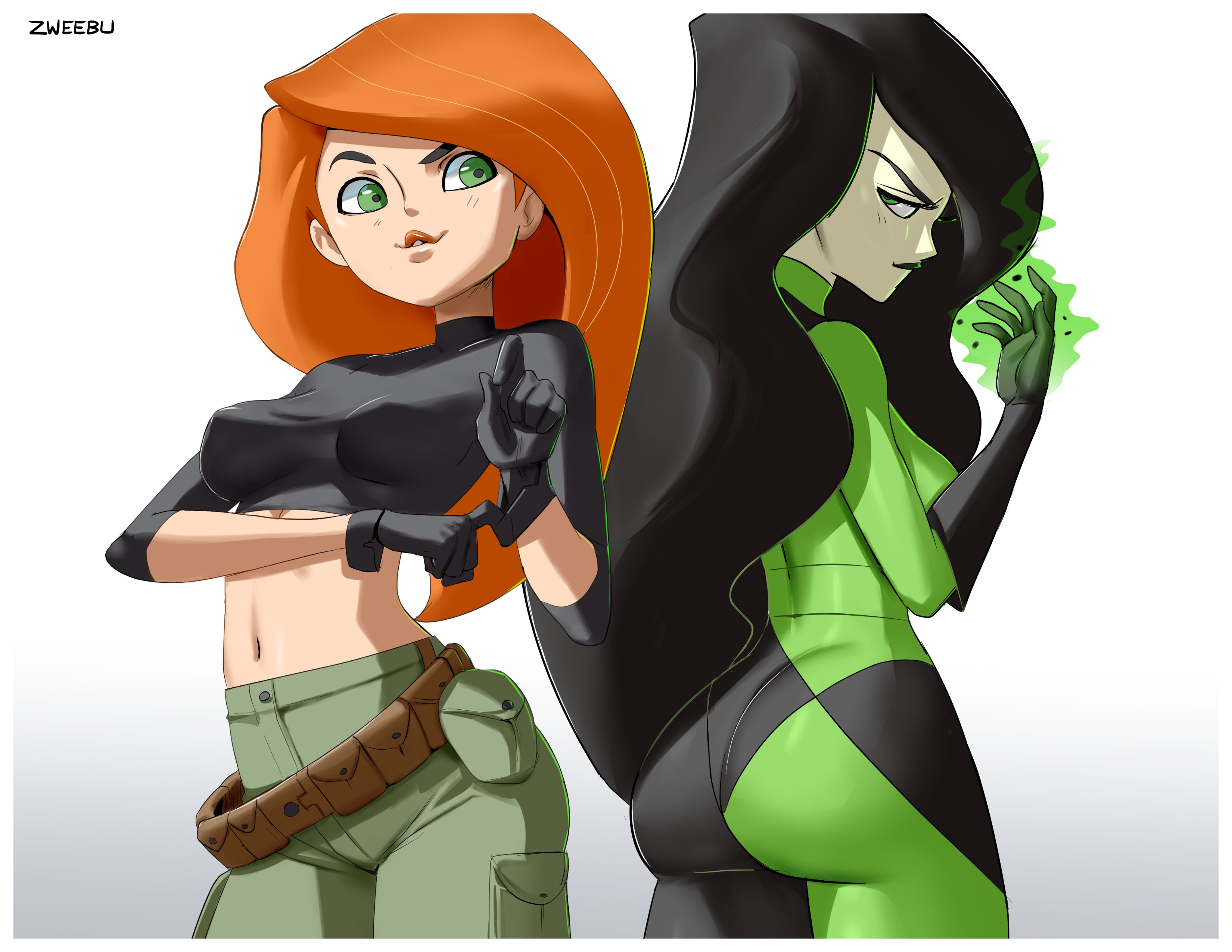 Kim & Shego Print