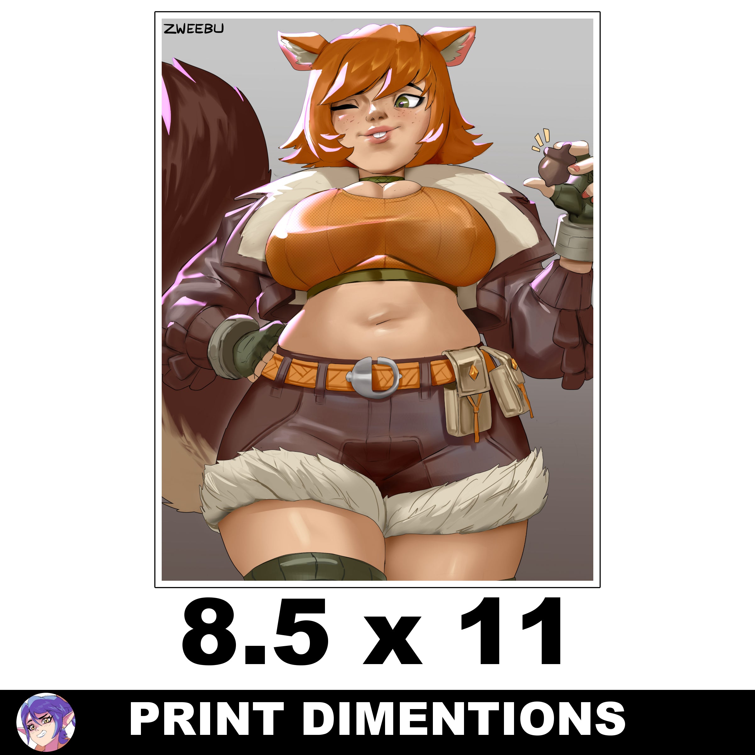 Squirrel Girl Print
