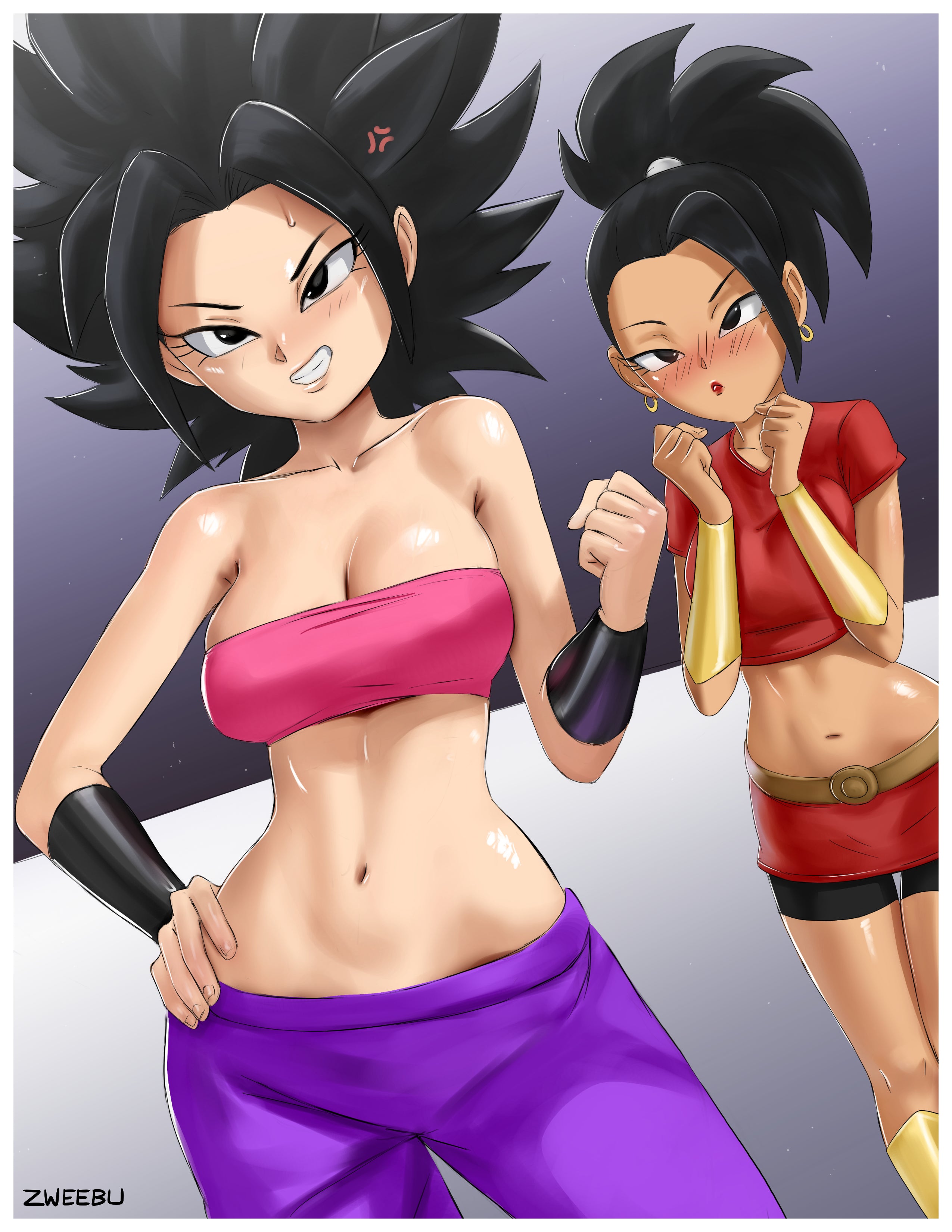 Caulifla & Kale Print