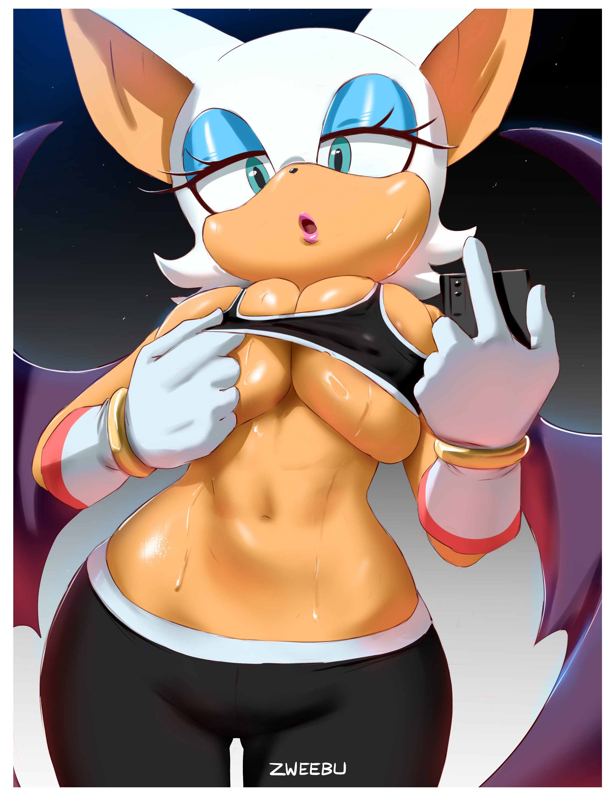 Rouge the Bat Print