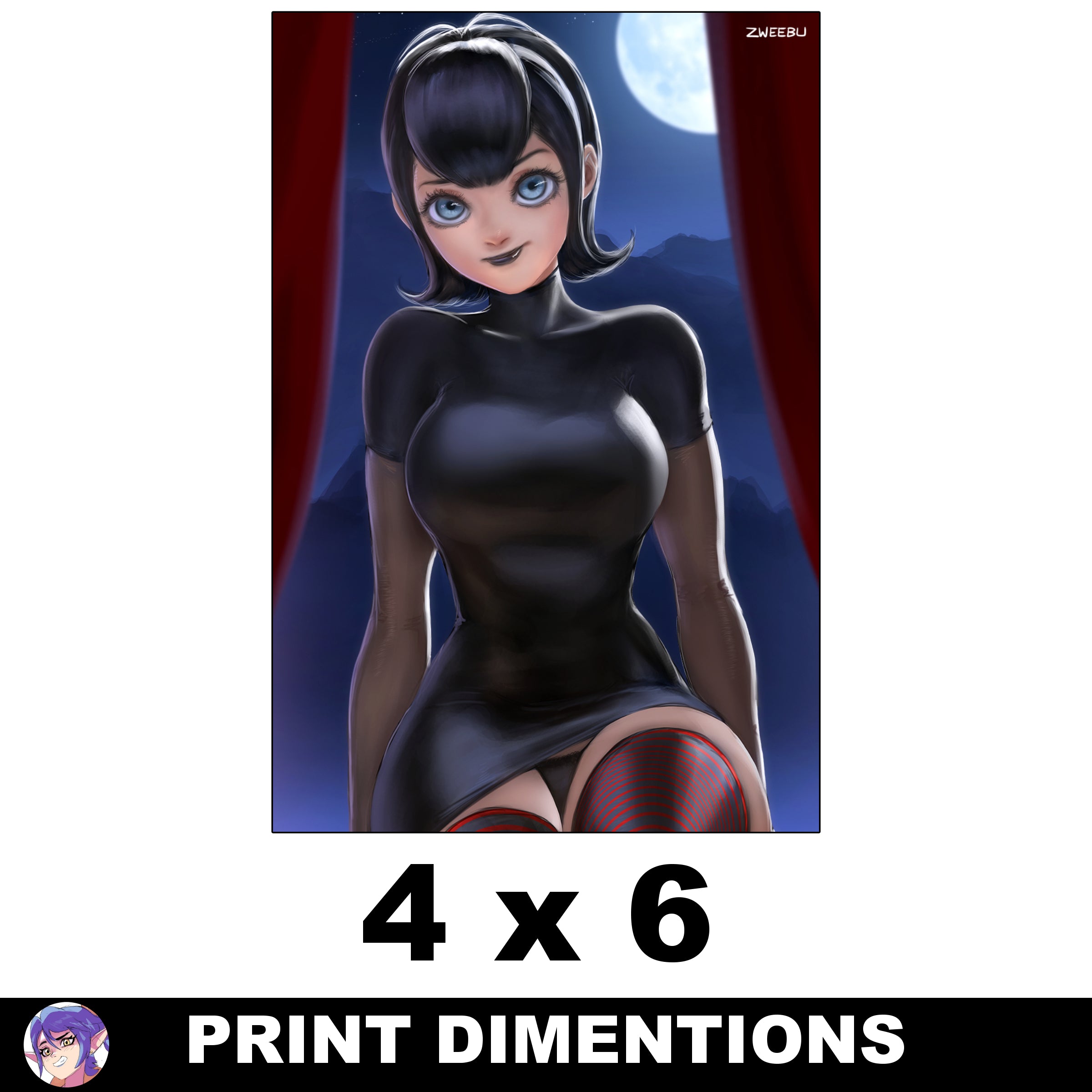 Mavis Dracula Print