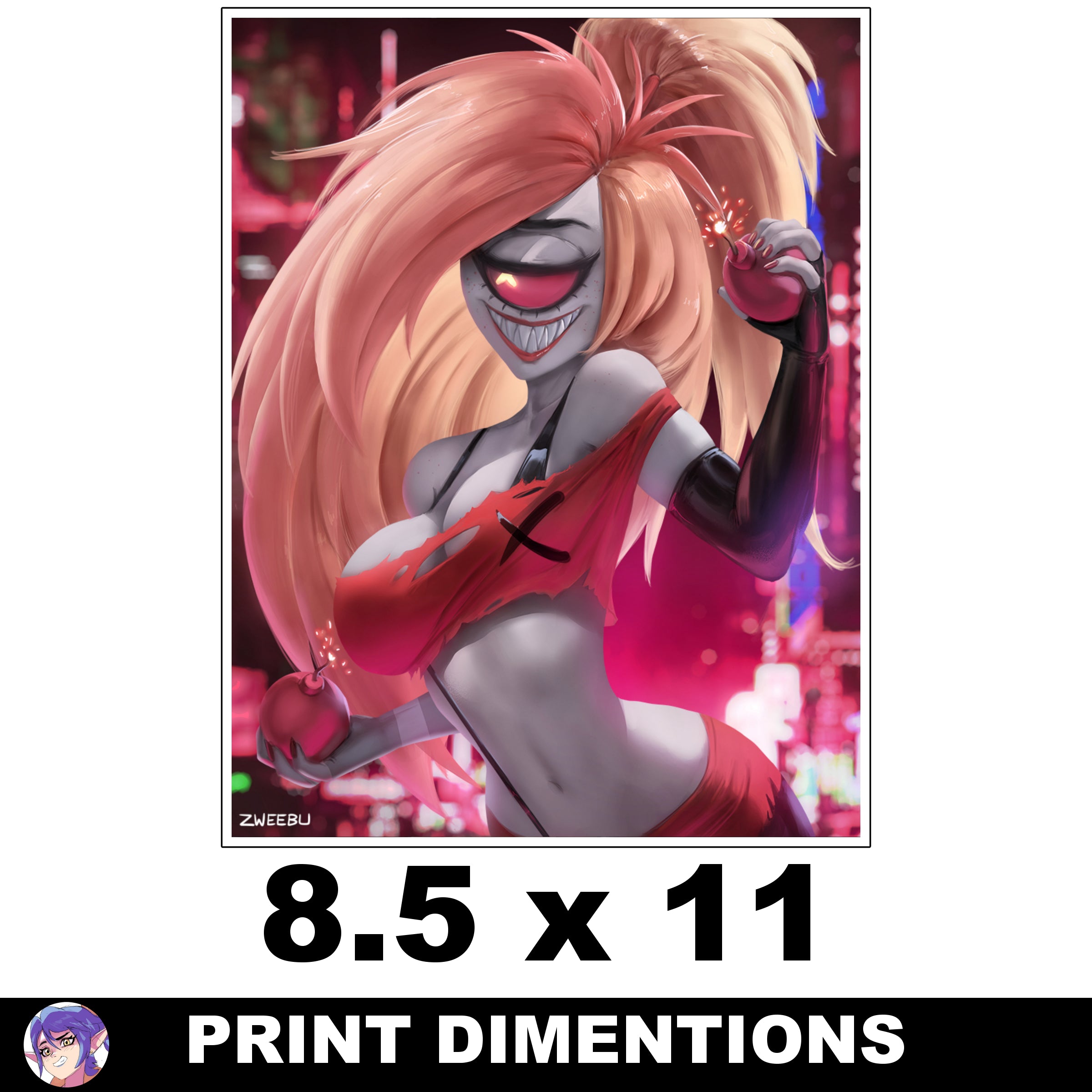 Cherri Bomb Print