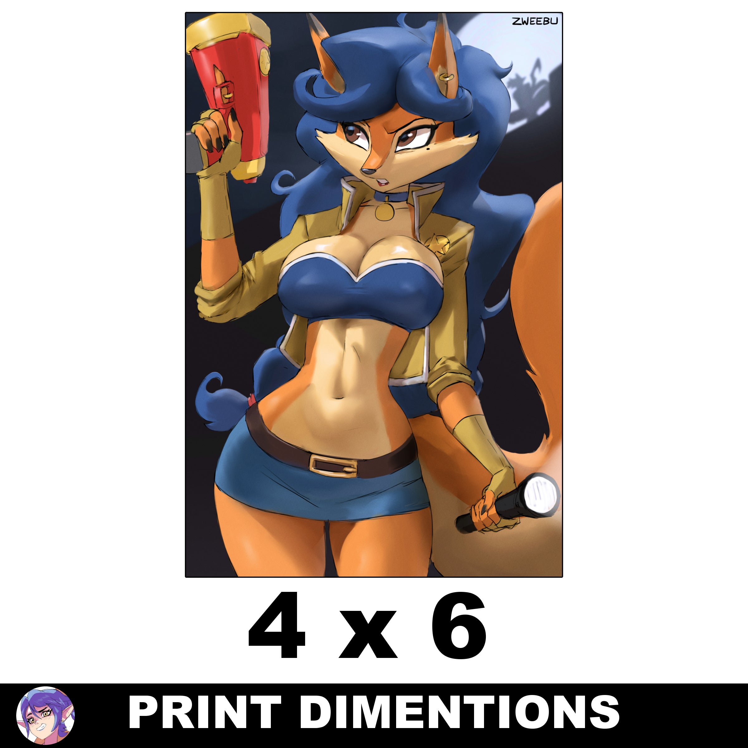 Carmelita Fox Print