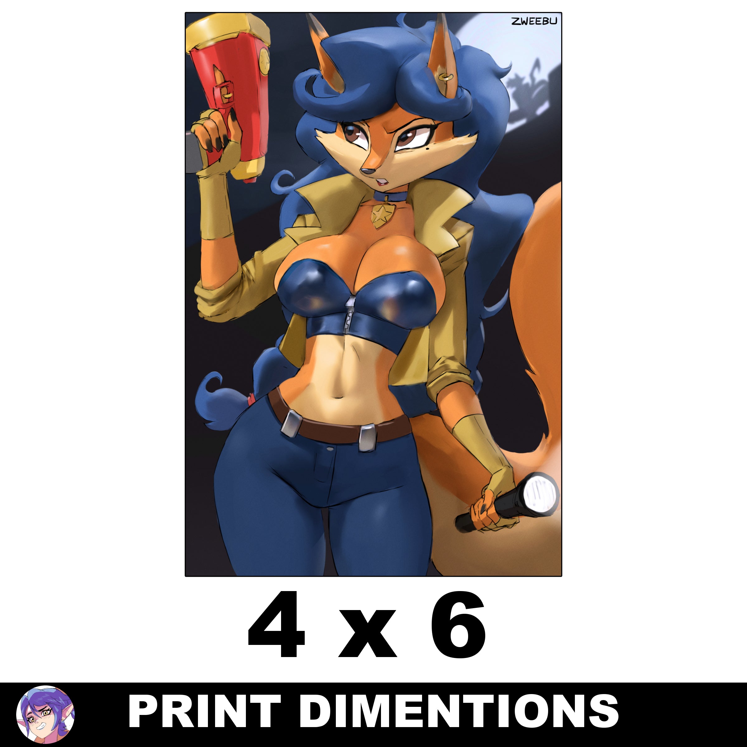 Carmelita Fox Print