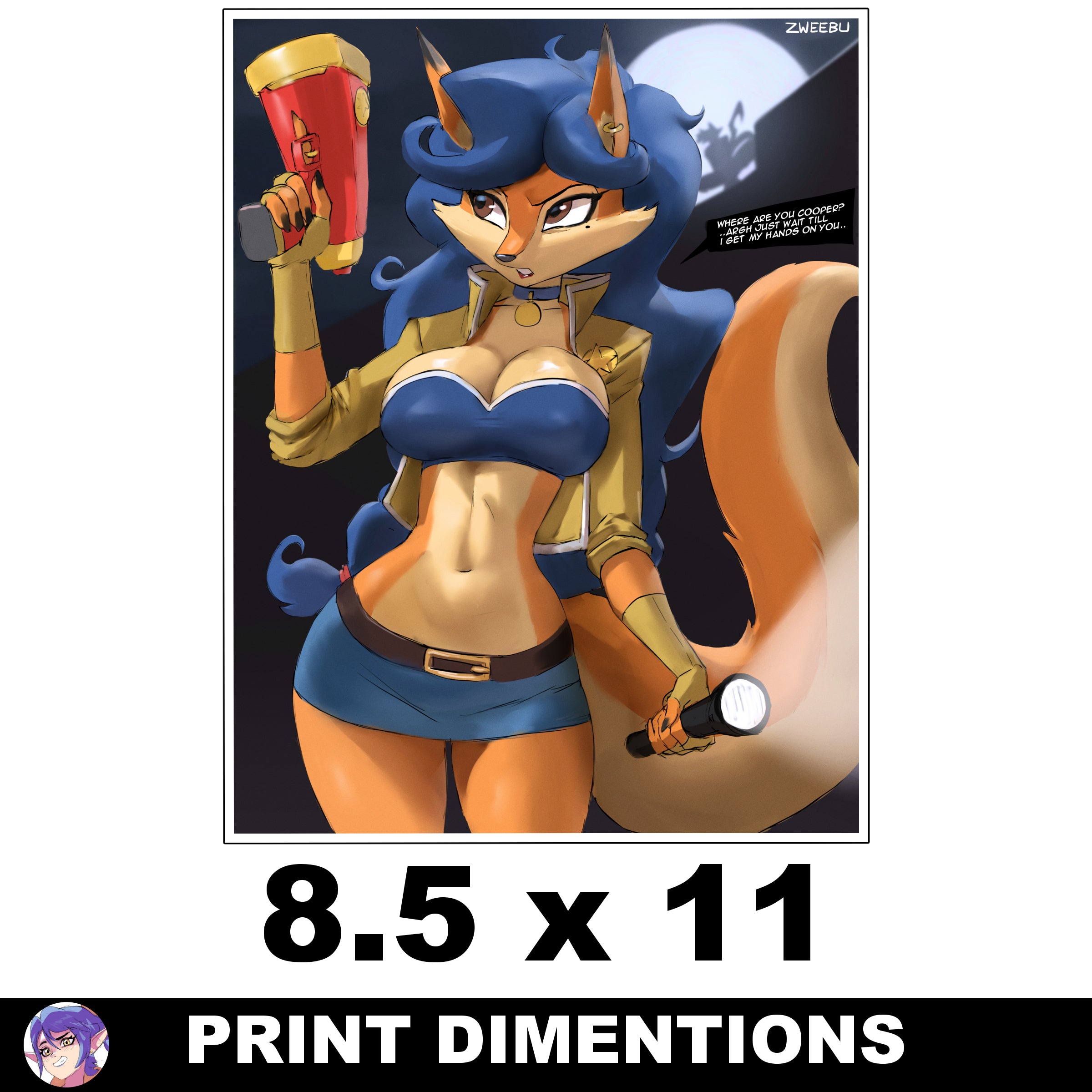 Carmelita Fox Print