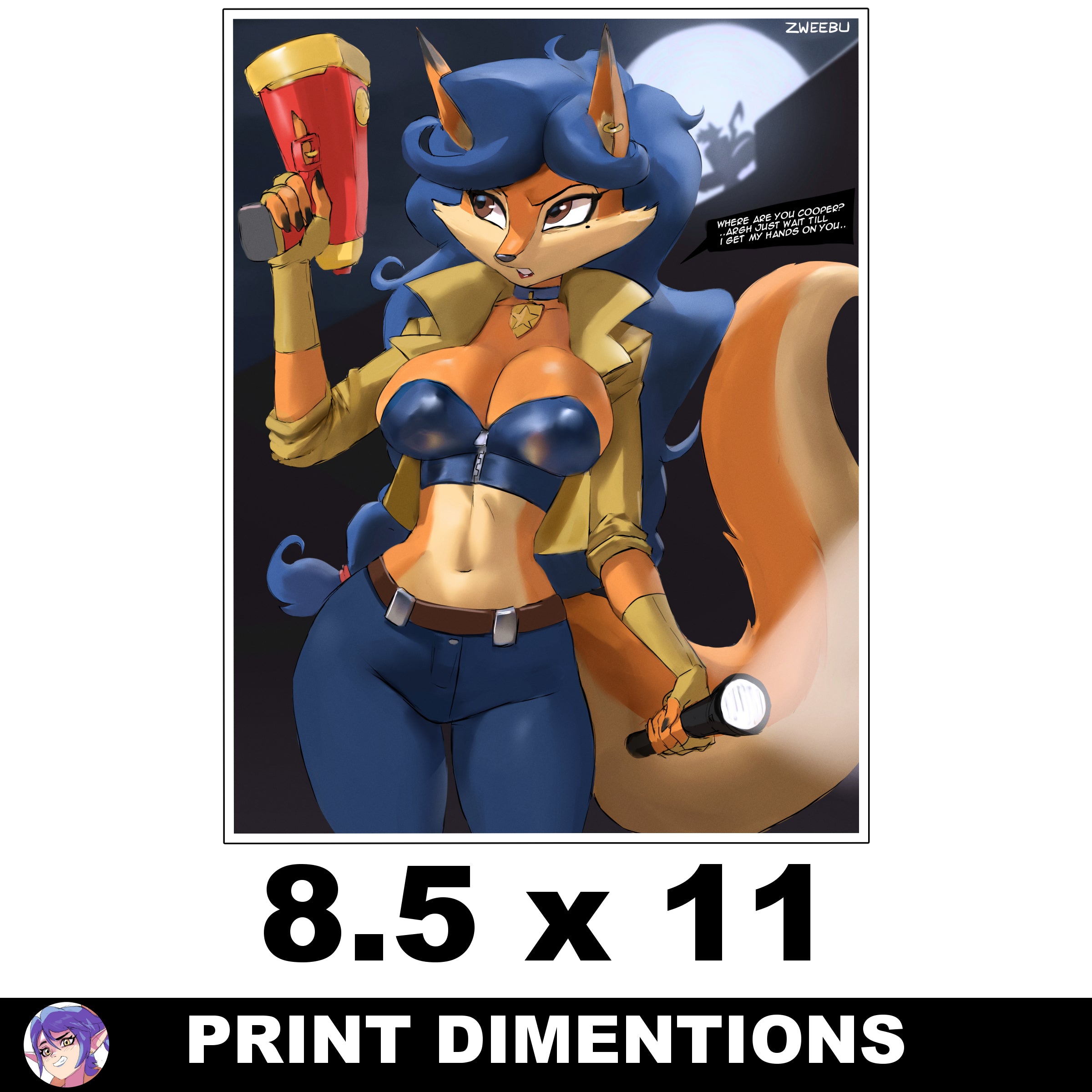 Carmelita Fox Print